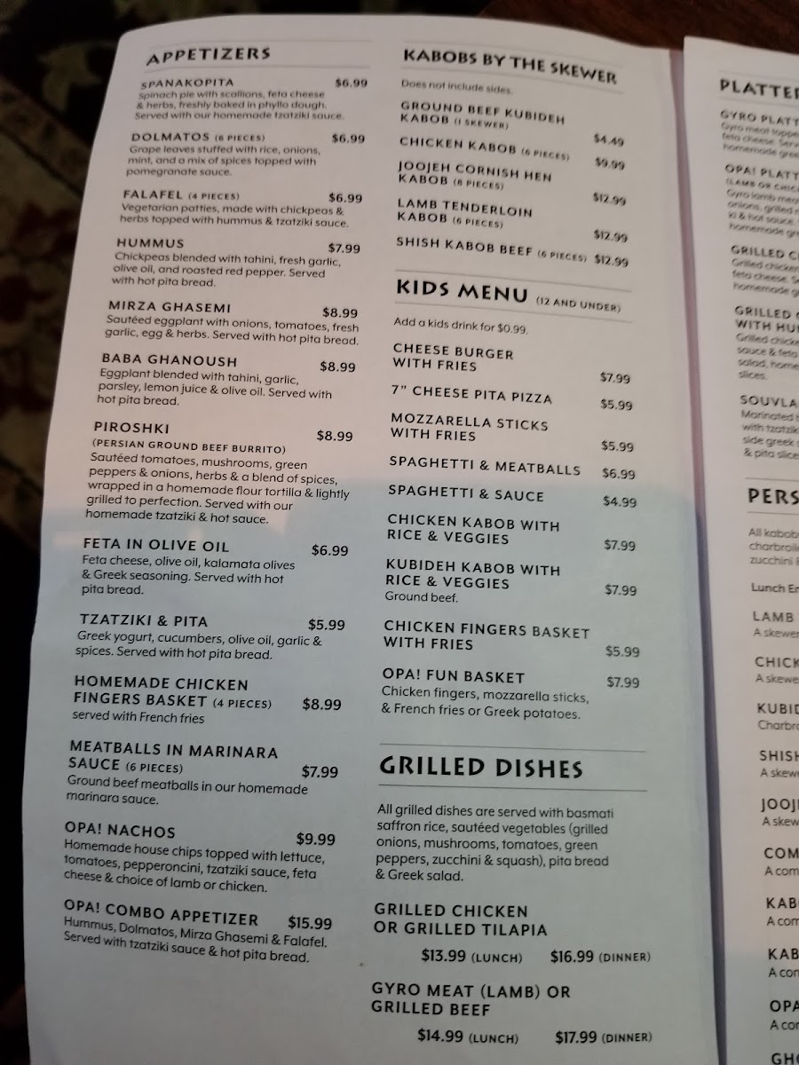 Opa! Gyros & Kabob Menu-10