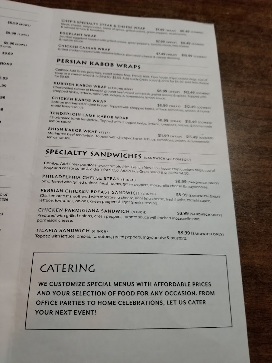 Opa! Gyros & Kabob Menu-8